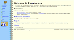Desktop Screenshot of dunmire.org